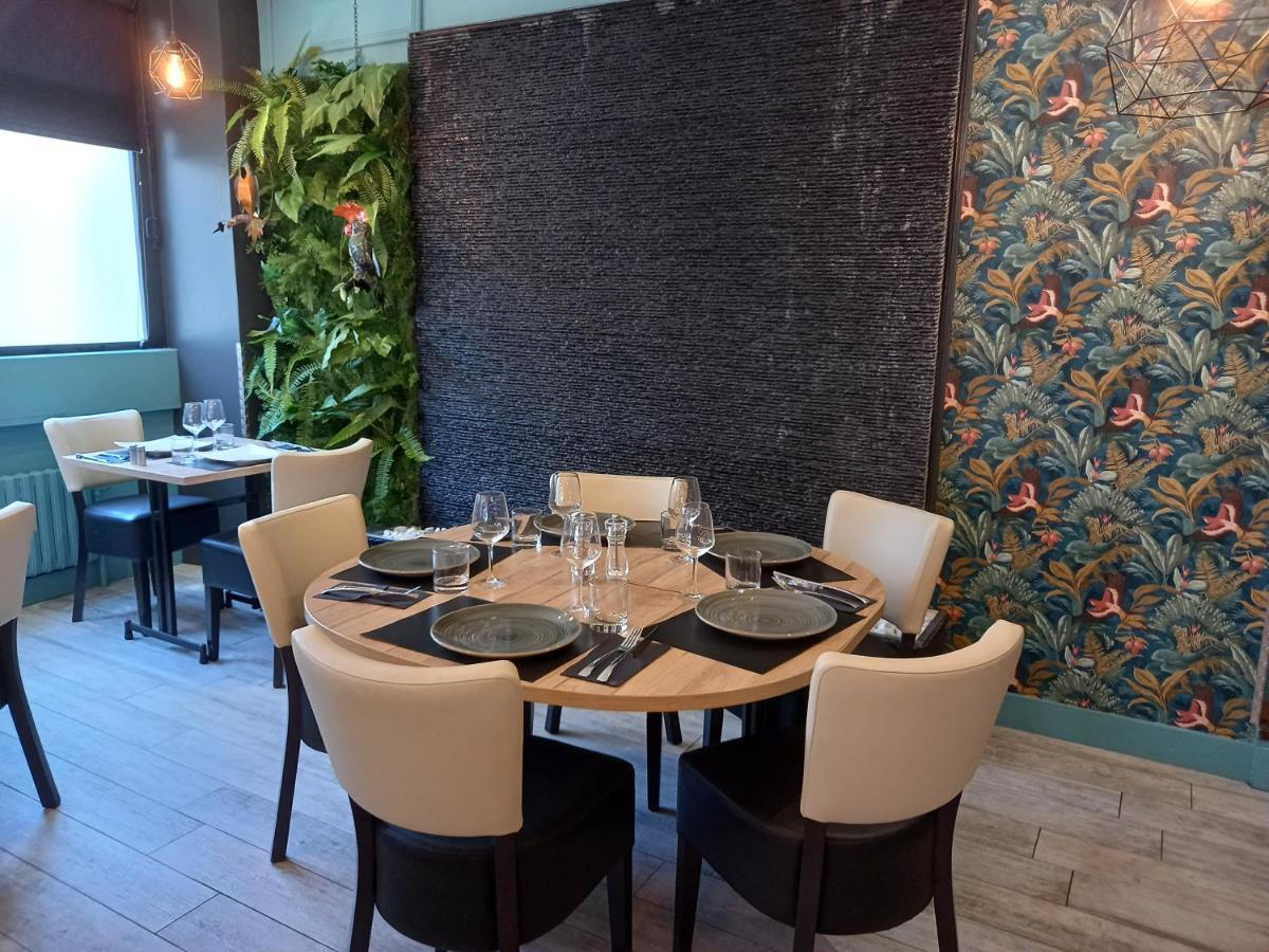Le Cotentin Appart'Hotels & Restaurant Le Cot' Portbail Dış mekan fotoğraf