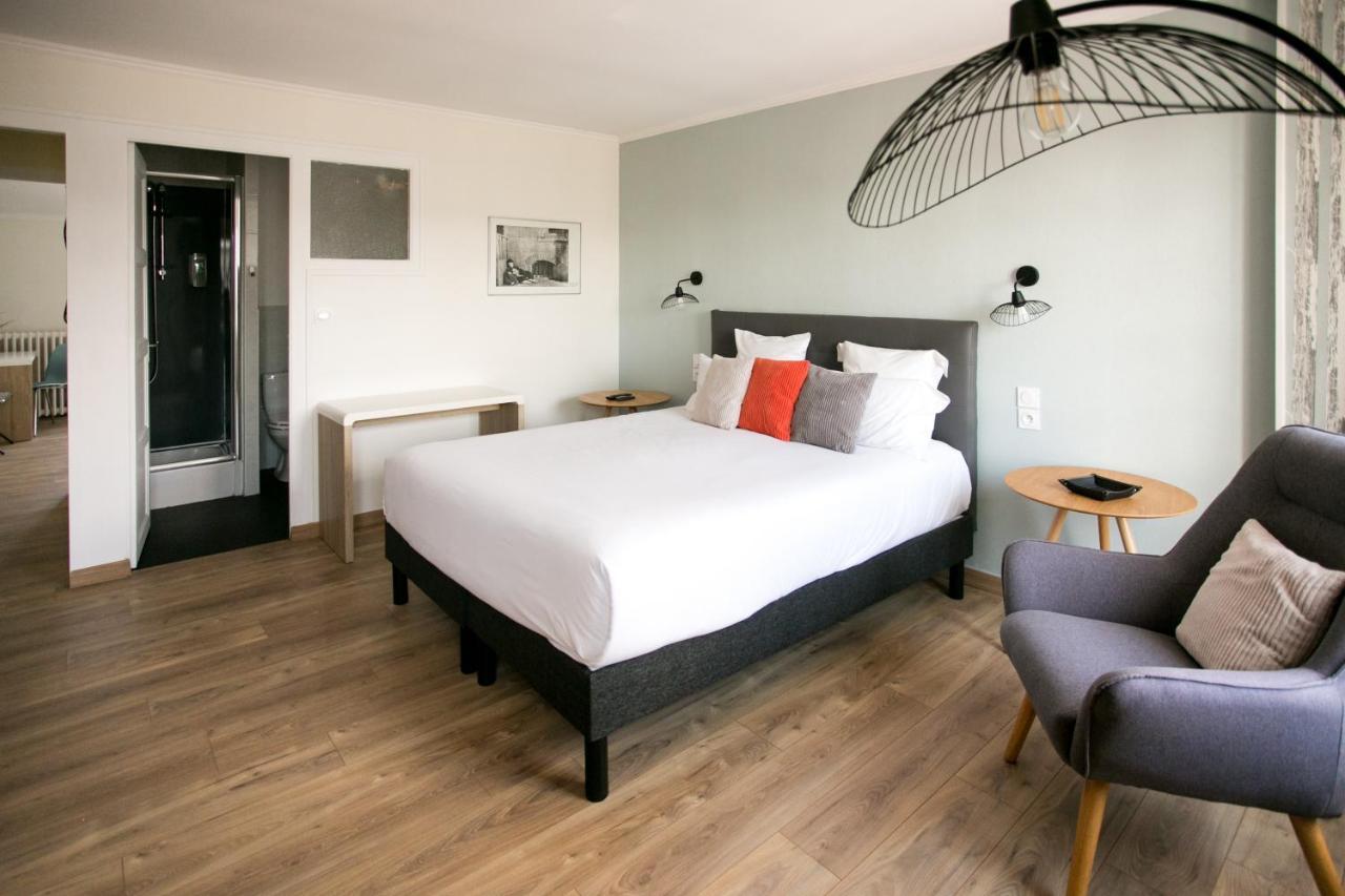 Le Cotentin Appart'Hotels & Restaurant Le Cot' Portbail Dış mekan fotoğraf