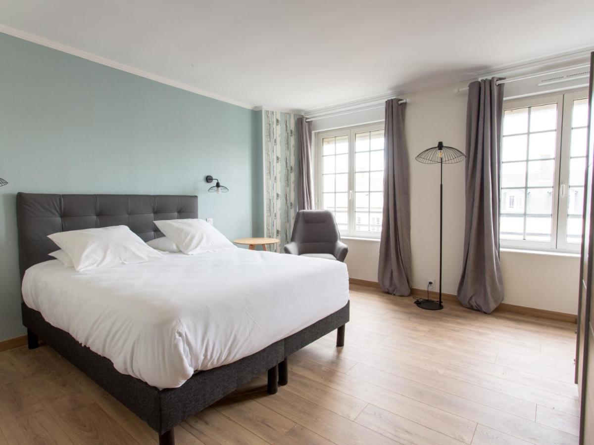 Le Cotentin Appart'Hotels & Restaurant Le Cot' Portbail Dış mekan fotoğraf