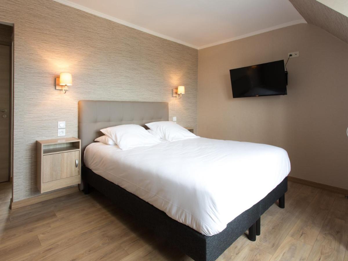 Le Cotentin Appart'Hotels & Restaurant Le Cot' Portbail Oda fotoğraf